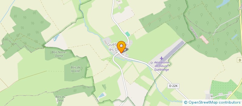 localisation de l'entreprise MONSIEUR CHRISTOPHE POSSAMAI  GUEBLANGE-LES-DIEUZE