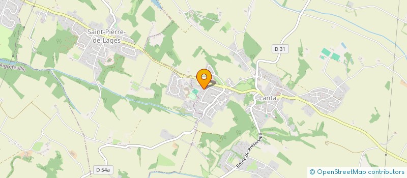 localisation de l'entreprise MONSIEUR CHRISTOPHE POSTILLE  LANTA