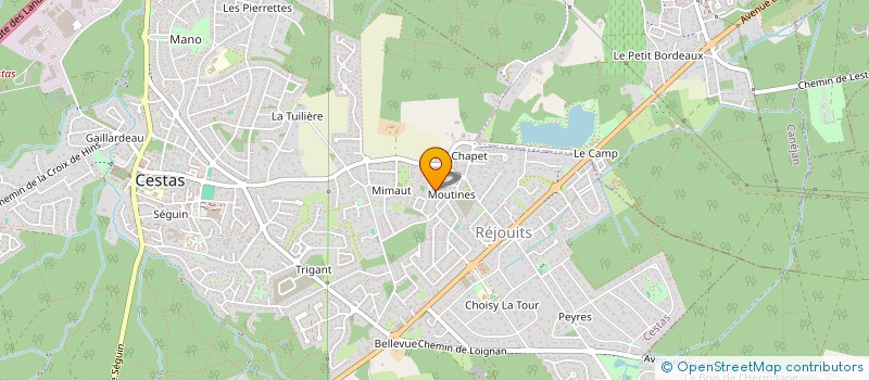 localisation de l'entreprise MONSIEUR CHRISTOPHE POUCHET  LESPERON