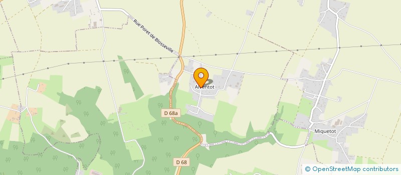 localisation de l'entreprise MONSIEUR CHRISTOPHE POUCHIN  SAINTE-HELENE-BONDEVILLE