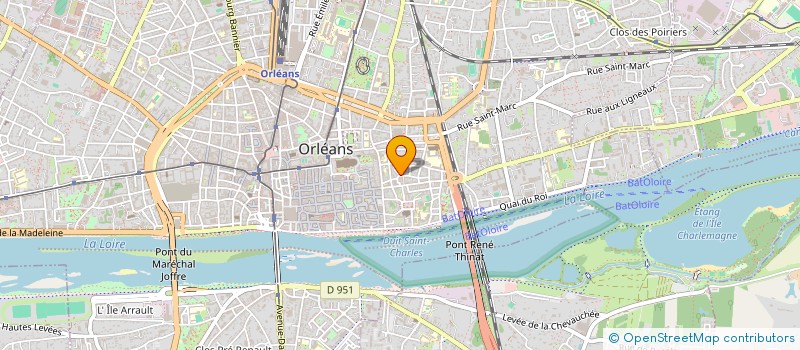 localisation de l'entreprise MONSIEUR CHRISTOPHE POUDAT à ORLEANS