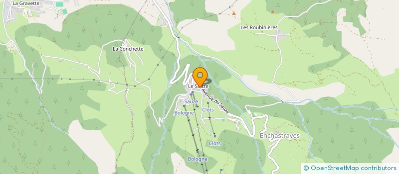 localisation de l'entreprise MONSIEUR CHRISTOPHE POUGET  ENCHASTRAYES