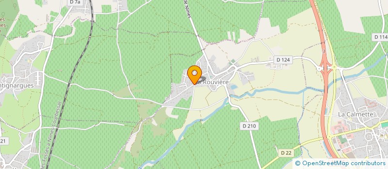 localisation de l'entreprise MONSIEUR CHRISTOPHE POURCEL  LA ROUVIERE