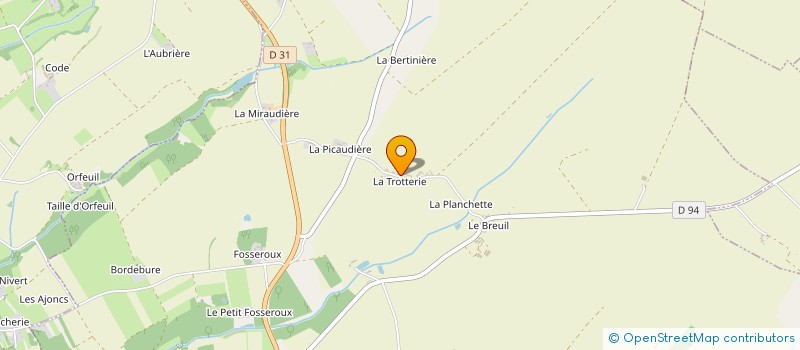 localisation de l'entreprise MONSIEUR CHRISTOPHE POUSSIER  SAINT-QUENTIN-SUR-INDROIS