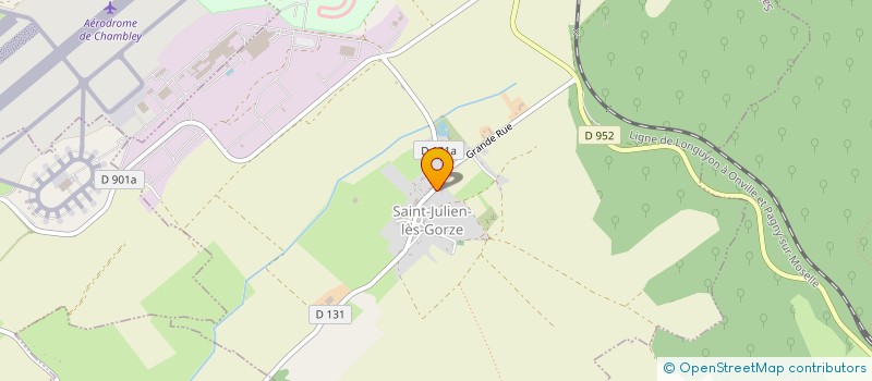 localisation de l'entreprise MONSIEUR CHRISTOPHE POUSSIN  BERNECOURT