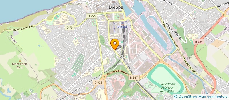 localisation de l'entreprise MONSIEUR CHRISTOPHE POUTEAU  DIEPPE