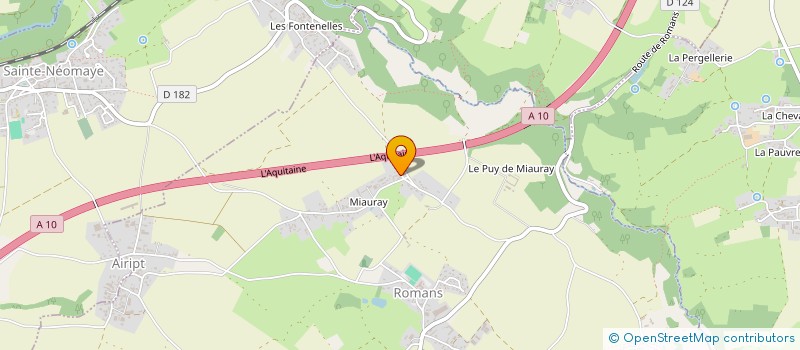 localisation de l'entreprise MONSIEUR CHRISTOPHE POUYE  ROMANS