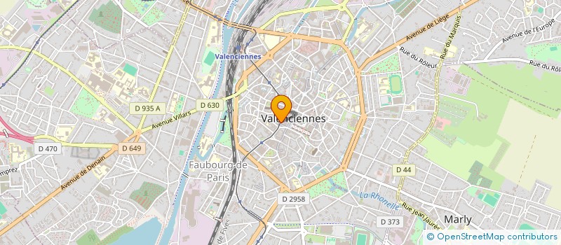 localisation de l'entreprise MONSIEUR CHRISTOPHE PRADALIER à VALENCIENNES