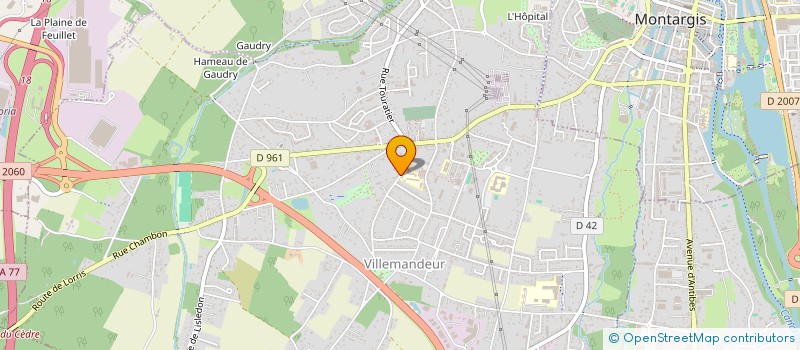 localisation de l'entreprise MONSIEUR CHRISTOPHE PRADEL à VILLEMANDEUR