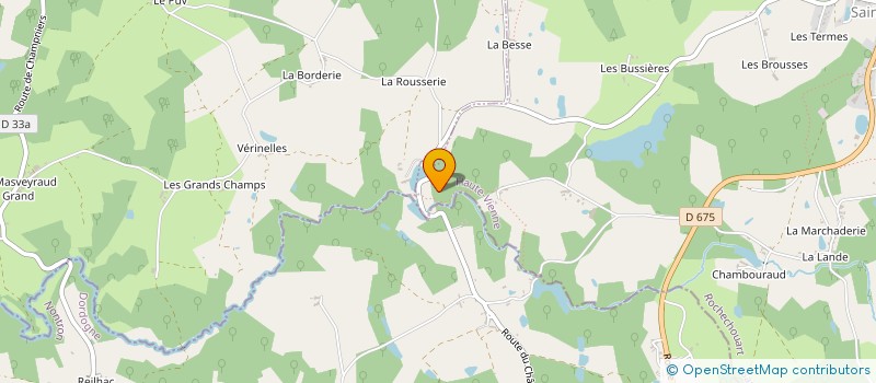 localisation de l'entreprise MONSIEUR CHRISTOPHE PRADIGNAC à MAISONNAIS-SUR-TARDOIRE