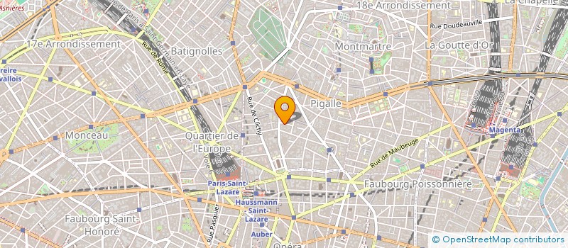 localisation de l'entreprise MONSIEUR CHRISTOPHE PRAND  PARIS