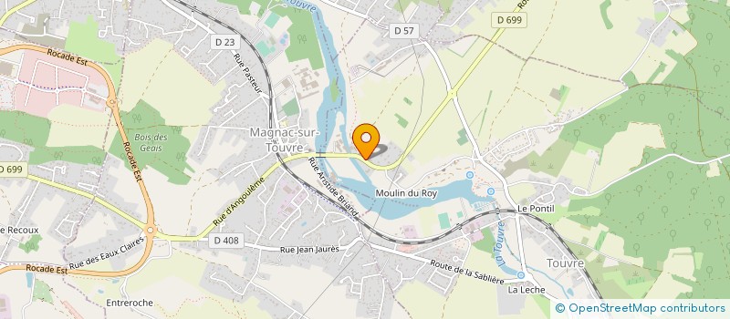 localisation de l'entreprise MONSIEUR CHRISTOPHE PREDESLY  TOUVRE