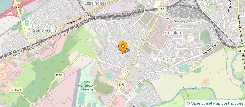 localisation de l'entreprise MONSIEUR CHRISTOPHE PRIETO  MARLY