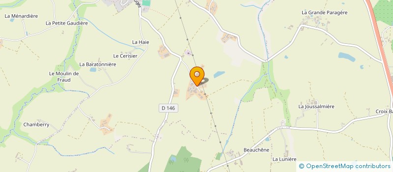localisation de l'entreprise MONSIEUR CHRISTOPHE PRIME  BEAUPREAU-EN-MAUGES