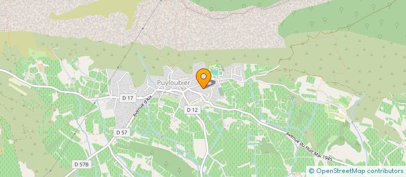 localisation de l'entreprise MONSIEUR CHRISTOPHE PRIOR  PUYLOUBIER