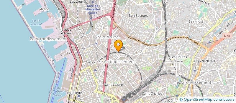localisation de l'entreprise MONSIEUR CHRISTOPHE PROST à MARSEILLE