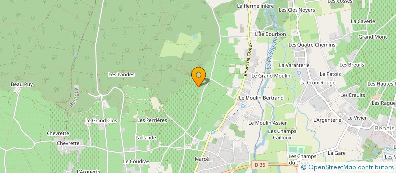 localisation de l'entreprise MONSIEUR CHRISTOPHE PROUST  RESTIGNE