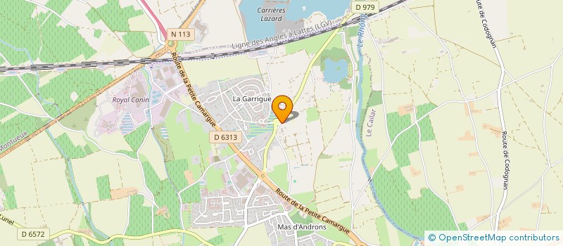 localisation de l'entreprise MONSIEUR CHRISTOPHE PRUDHOMME  AIMARGUES