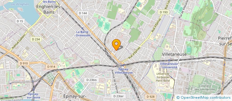 localisation de l'entreprise MONSIEUR CHRISTOPHE PRUGNAUD  DEUIL-LA-BARRE