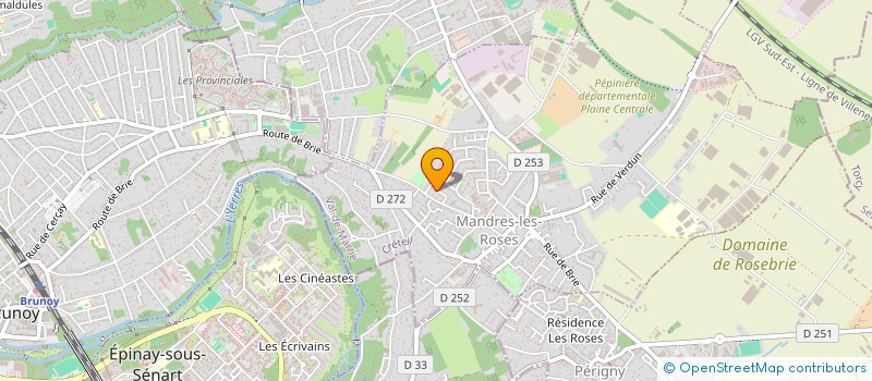 localisation de l'entreprise MONSIEUR CHRISTOPHE PUEYO à MANDRES-LES-ROSES