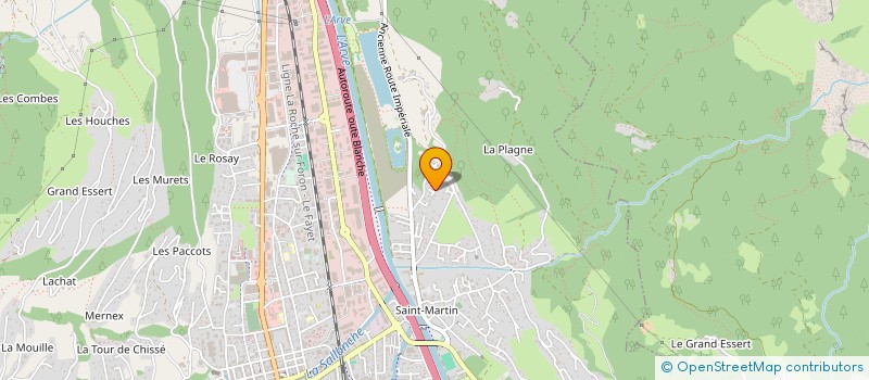 localisation de l'entreprise MONSIEUR CHRISTOPHE PUGNAT  CORDON