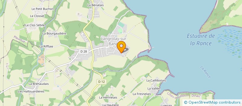 localisation de l'entreprise MONSIEUR CHRISTOPHE PUJANTE  LANGUENAN