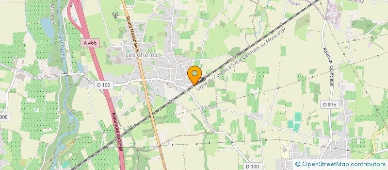 localisation de l'entreprise MONSIEUR CHRISTOPHE PUTHON  CHASSELAY