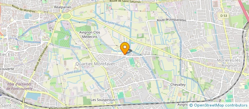 localisation de l'entreprise MONSIEUR CHRISTOPHE PUTTO  AVIGNON