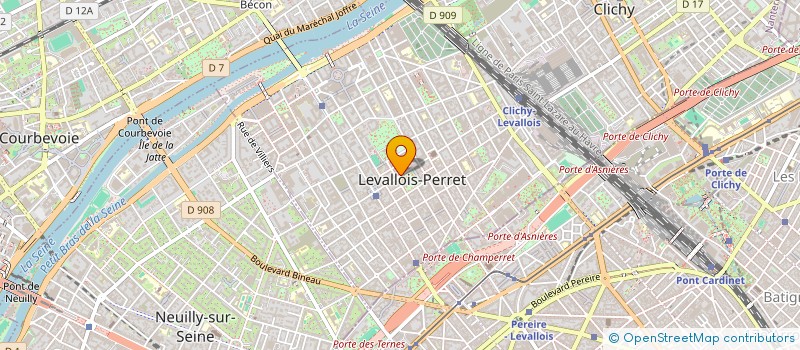 localisation de l'entreprise MONSIEUR CHRISTOPHE QUARRE DE BOIRY à LEVALLOIS-PERRET