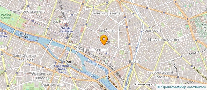 localisation de l'entreprise MONSIEUR CHRISTOPHE QUATREMER  PARIS