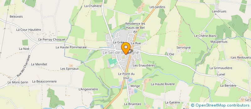 localisation de l'entreprise MONSIEUR CHRISTOPHE QUENTIN à LE SEL-DE-BRETAGNE