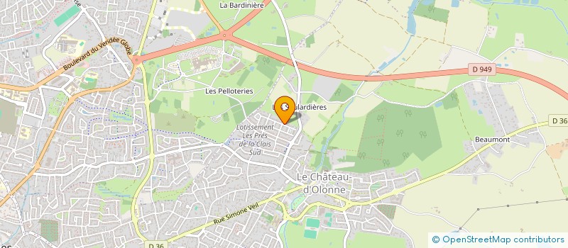 localisation de l'entreprise MONSIEUR CHRISTOPHE QUESNEL à LES SABLES D'OLONNE