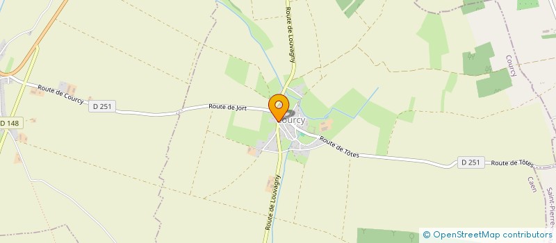 localisation de l'entreprise MONSIEUR CHRISTOPHE QUETEL  COURCY