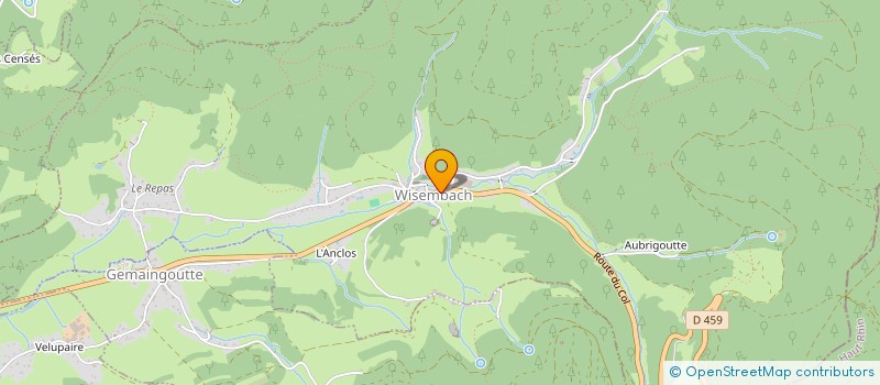 localisation de l'entreprise MONSIEUR CHRISTOPHE QUETELARD  WISEMBACH