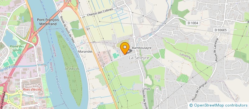 localisation de l'entreprise MONSIEUR CHRISTOPHE QUILLO  LATRESNE