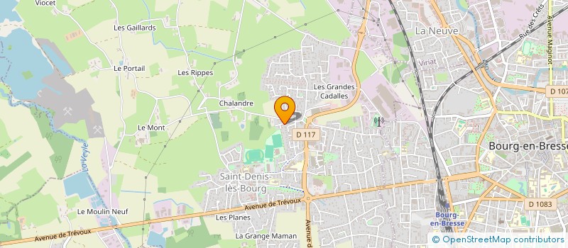 localisation de l'entreprise MONSIEUR CHRISTOPHE QUINT à SAINT-DENIS-LES-BOURG