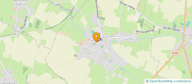 localisation de l'entreprise MONSIEUR CHRISTOPHE QUONIOU  POIX-DU-NORD