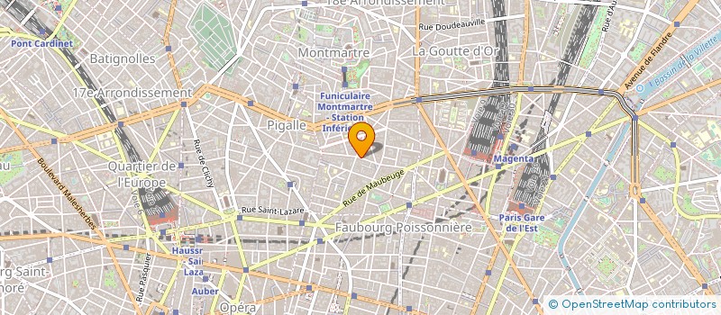 localisation de l'entreprise MONSIEUR CHRISTOPHE RABILLE à PARIS