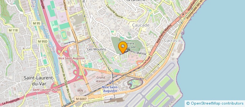 localisation de l'entreprise MONSIEUR CHRISTOPHE RABITZ  NICE