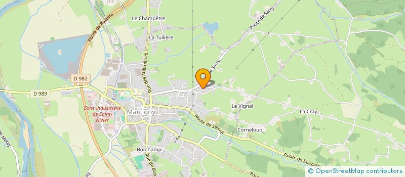 localisation de l'entreprise MONSIEUR CHRISTOPHE RABOUTOT à MARCIGNY