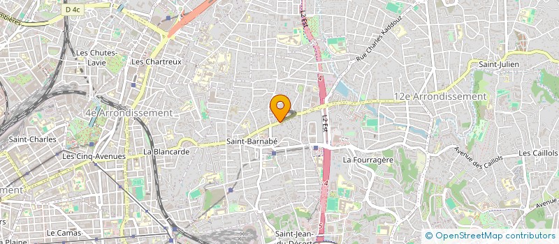 localisation de l'entreprise MONSIEUR CHRISTOPHE RACHEZ à MARSEILLE