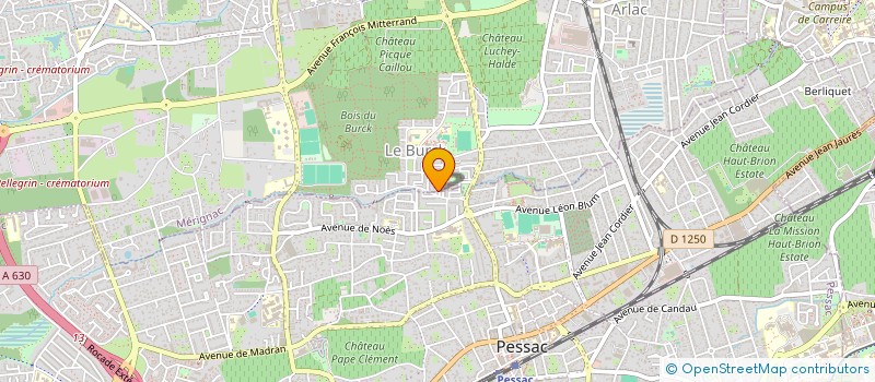 localisation de l'entreprise MONSIEUR CHRISTOPHE RADE  TALENCE