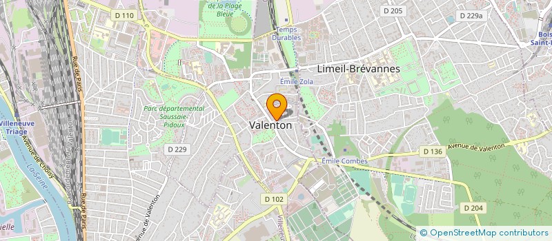 localisation de l'entreprise MONSIEUR CHRISTOPHE RADICI à VALENTON