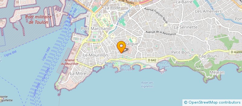 localisation de l'entreprise MONSIEUR CHRISTOPHE RADZISZEWSKI  TOULON