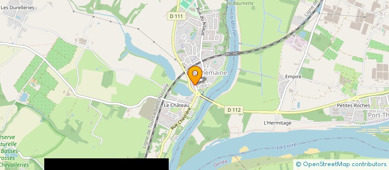 localisation de l'entreprise MONSIEUR CHRISTOPHE RAFFEGEAU  BOUCHEMAINE