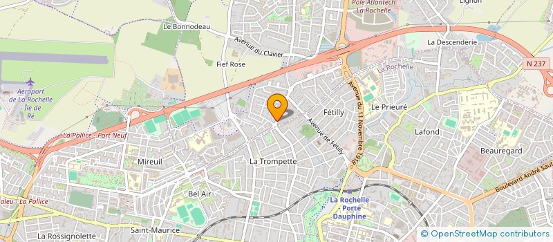 localisation de l'entreprise MONSIEUR CHRISTOPHE RAFFIN  LAGORD