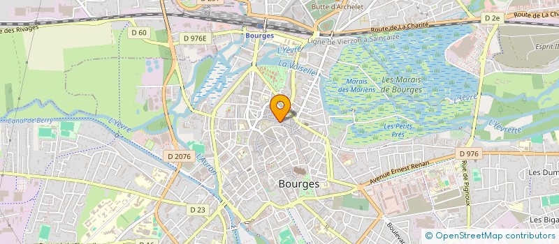 localisation de l'entreprise MONSIEUR CHRISTOPHE RAGE à BOURGES