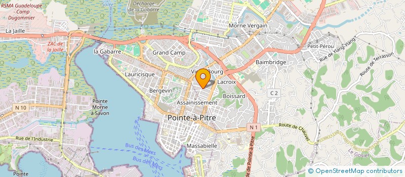 localisation de l'entreprise MONSIEUR CHRISTOPHE RAIBAUD à LES ABYMES