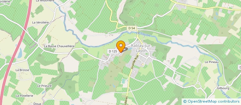 localisation de l'entreprise MONSIEUR CHRISTOPHE RAIMBAULT  VAL-DU-LAYON