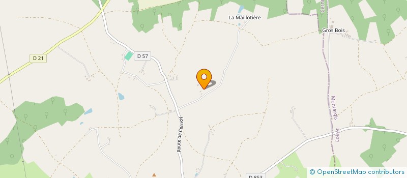 localisation de l'entreprise MONSIEUR CHRISTOPHE RAIMBAULT  BARLIEU